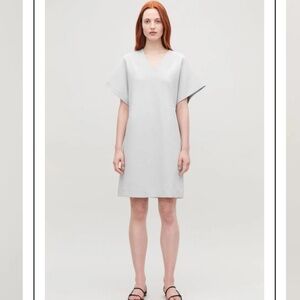 COS Gray Blue Dress Size Small